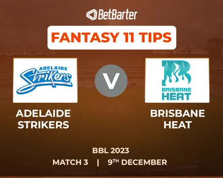 STR vs HEA Dream11 Prediction, Fantasy Cricket Tips, Today's Playing 11 and Pitch Report for BBL 2023, Match 3