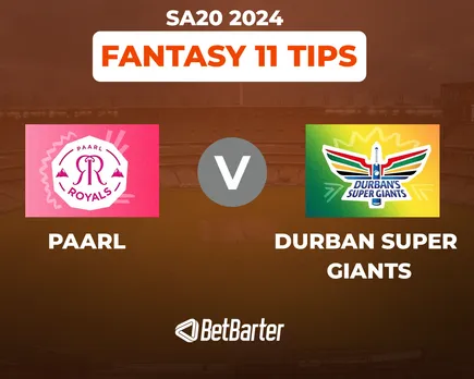 PR vs DSG Dream11 Prediction, Fantasy Cricket Tips, Match 19 Today's Playing 11 and Pitch Report for SA20 2024