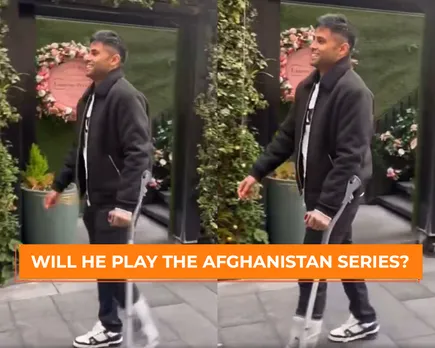 WATCH: Suryakumar Yadav posts video of him limping after injury with a twist