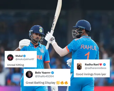 'Kya khele hain dono'- Fans react as Shreyas Iyer and KL Rahul score hundred against Netherlands in ODI World Cup 2023
