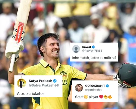 'Inhe match jeetne se mtlb hai' - Fans laud Mitchell Marsh for his 'I'm happy to vacate my opening slot for Travis Head' statement