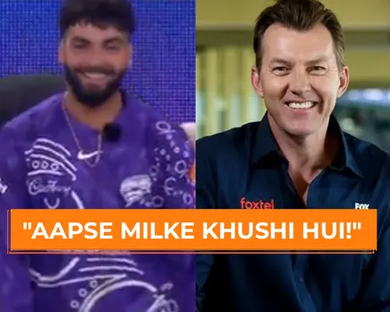 'Your Hindi is too good...' - India-origin all-rounder Nikhil Chaudhary enjoys Hindi conversation with former Aussie great Brett Lee during BBL 2023-24 match
