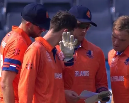 'Lgta h Kuch Out of syllabus aagya' - Fans react as Netherlands' players read plans on field during World Cup match against New Zealand