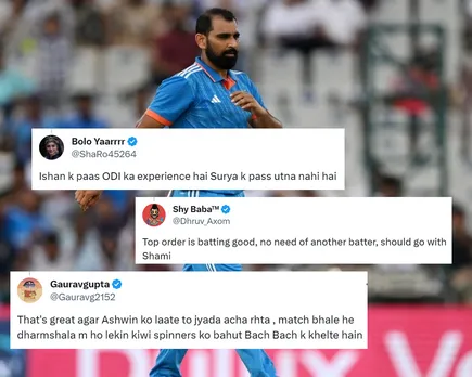 ‘Ashwin ko laate toh zyada acha rehta’ – Fans react to India likely to make changes in squad vs New Zealand in ODI World Cup 2023