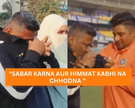 WATCH: 'Suraj apne waqt pe hi hi niklega' - Emotional speech of Sarfaraz Khan's father Naushad Khan goes viral after former makes his debut for India