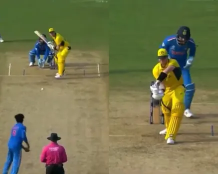 WATCH: Ravindra Jadeja traps Steve Smith in his web, latter gets stunned after getting clean bowled