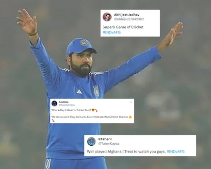 'What A Day It Was For Cricket Fans!' - Fans react as India and Afghanistan play 'thriller for the ages' in third T20I, with India winning nail-biting encounter