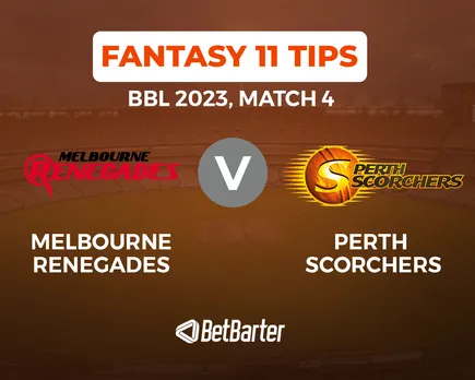 REN vs SCO Dream11 Prediction, Fantasy Cricket Tips, Today's Playing 11 and Pitch Report for BBL 2023, Match 4