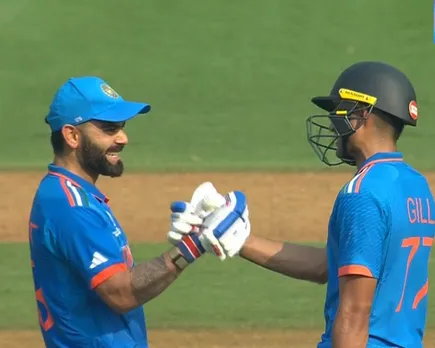 'King followed the Prince' - Fans react as Virat Kohli, Shubman Gill miss out on centuries against Sri Lanka in 2023 ODI World Cup