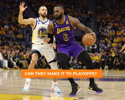 How can Los Angeles Lakers and Golden State Warriors qualify for playoffs of NBA 2023-24?