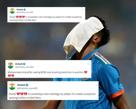 'Sabka dil tut raha hai aajkal' - Fans react as Mohammed Siraj shares cryptic heartbroken Instagram story