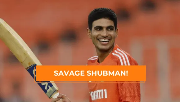 Shubman Gill's hilarious response pushes fan to hit the books