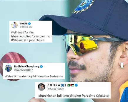 'Full time tiktoker part time Cricketer' - Fans react as Ishan Kishan withdraws from India squad from Test series against South Africa