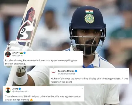'Slap to all the critics'- Fans react to KL Rahul's magnificent 70* on Day 1 of Centurion Test vs South Africa