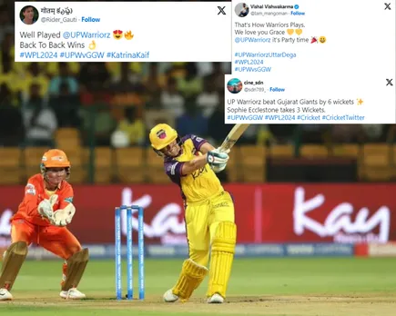 'A clinical run-chase' - Fans react as UP Warriorz Women register second successive win in WPL 2024 defeating Gujarat Giants by 6 wickets