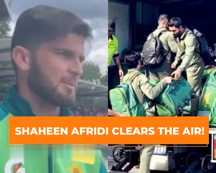 WATCH: "We had only..." - Shaheen Afridi speaks out on the viral video of Pakistan players shifting their luggage from cargo to truck in Canberra