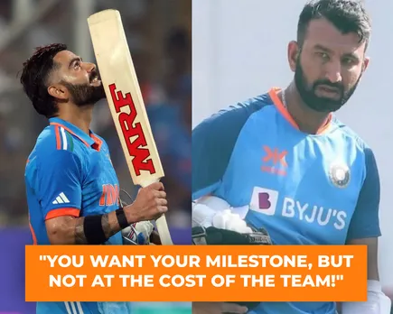 'You want to look at the team and that's how...' - Cheteshwar Pujara opines on Virat Kohli's slow approach to complete century against Bangladesh