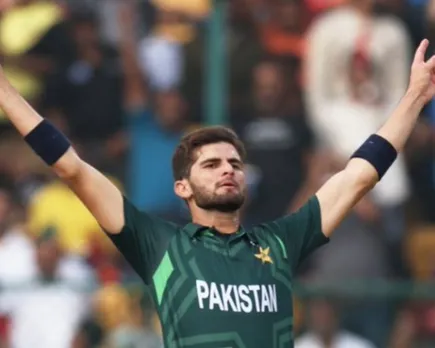 'Shaheen k aage koi bol skta hai kyaa, Shaheen bhaiii' - Fans react as Shaheen Afridi becomes first Pakistan bowler to scalp two five-wicket hauls in ODI World Cup history