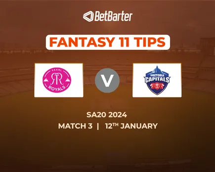 PR vs PRC Dream11 Prediction, Fantasy Cricket Tips, Match 3 Today's Playing 11 and Pitch Report for SA20 2024