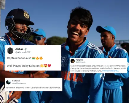 “Captain ho toh aisa” – Fans applaud as India registers two wicket win against South Africa to enter their 5th consecutive U-19 World Cup Final