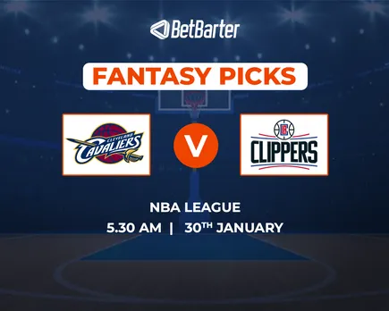 CLE vs LAC Dream11 Prediction, Playing 8, NBA Fantasy Basketball Tips, Today Dream11 Team, & More Updates