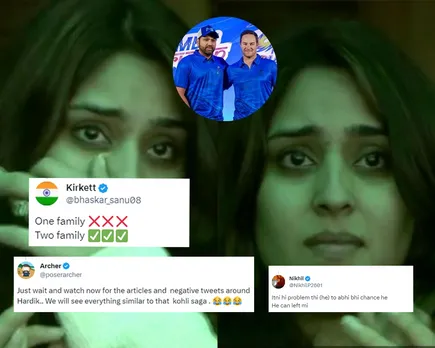 'Ab to sharam karle Mumbai Indians' - Fans react as Ritika Sajdeh calls out Mark Boucher's explaination on replacing Rohit Sharma as MI captain