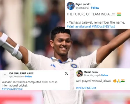 'Remember the name' - Twitter goes crazy after Yashasvi Jaiswal smashes century against England on first day of 2nd Test