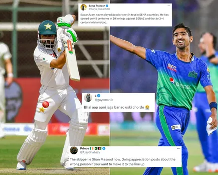 'Apni jagah bana uski chhor de' - Fans react as Pakistan pacer Shahnawaz Dahani shares social media post for Babar Azam