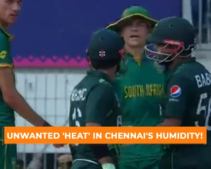 WATCH: Marco Jansen and Mohammad Rizwan involved in heated argument during Pakistan vs South Africa match in ODI World Cup 2023