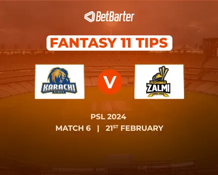 KAR vs PES Dream11 Prediction, Fantasy Cricket Tips, Match 6 Today's Playing 11 and Pitch Report for PSL 2024