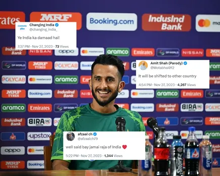 'Ye India ka damaad hai!' - Fans react to Hasan Ali's 'India should come to Pakistan for the 2025 Champions Trophy' statement