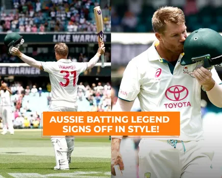 WATCH: David Warner exits Test Cricket on a high note with match-winning performance against Pakistan