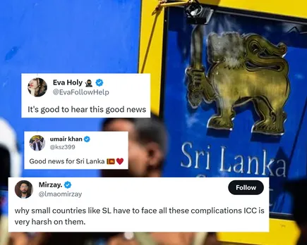 'Sun kar Sri Lanka ke liye achha laga' - Fans react as Cricket's governing body allows Sri Lanka to play bilateral and multi-team international cricket
