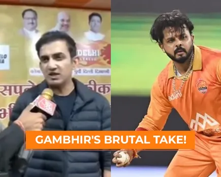 WATCH: Gautam Gambhir slyly slams S Sreesanth with his 'Imaandar Khiladi' statement