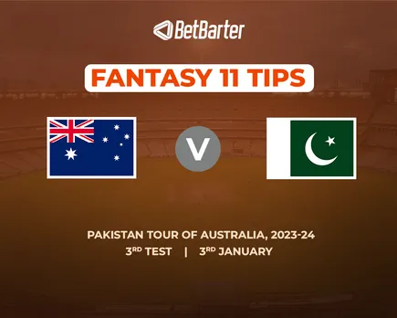 AUS vs PAK Dream11 Prediction, Fantasy Cricket Tips, Today's Playing 11 and Pitch Report for Pakistan tour of Australia, 3rd Test
