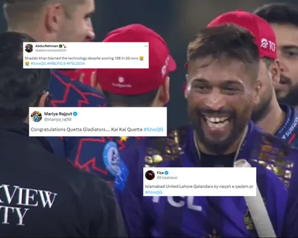 'Islamabad ab Lahore ke naqsh e qadam par' - Fans react as Islamabad United lose to Quetta Gladiators by 3 wickets, face 2nd consecutive defeat in PSL 2024