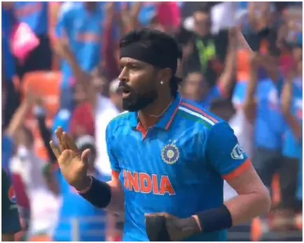 'Khatam, bye bye, tata, goodbye' - Fans react as Hardik Pandya gives a 'bye-bye' send-off after dismissing Pakistan's Imam-ul-Haq