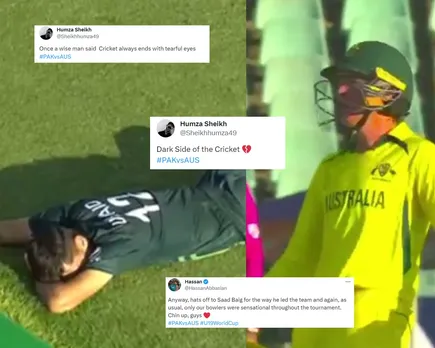 'Cricket always ends with tearful eyes' - Fans react as Pakistan lost to Australia by narrow 1-wicket margin in semi-final of U19 WC 2024
