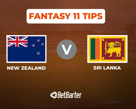 NZ vs SL Dream11 Team Prediction, Fantasy Team Today's, Top Players' Picks, and Captain and Vice-Captain Picks