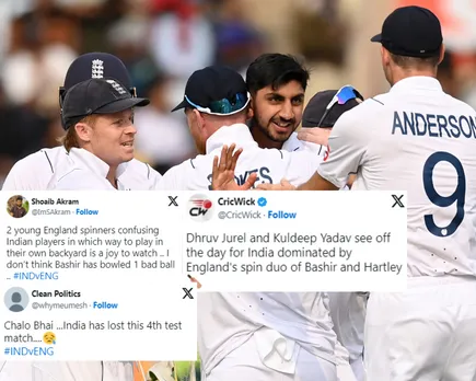 '2 young England spinners confusing Indian players' - Fans react as India struggle against England on day 2 of Ranchi Test