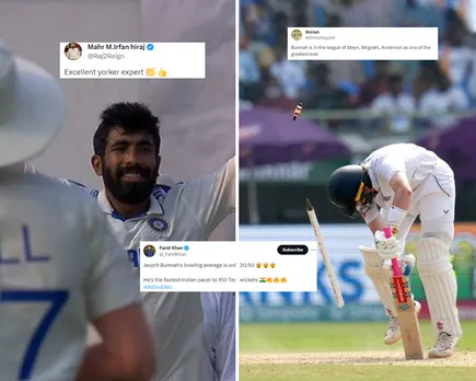 'One of the greatest ever' - Fans overjoyed as Jasprit Bumrah completes 150 Test wickets with amazing 6-wicket haul against England in 2nd Test