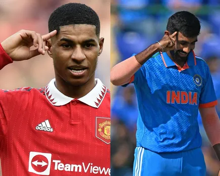 WATCH: Jasprit Bumrah does special Marcus Rashford's celebration after dismissing Ibrahim Zadran in match against Afghanistan