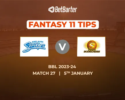 STR vs SCO Dream 11 Prediction, Fantasy Cricket Tips, Today’s playing XI and Pitch Report for BBL 2023, Match 27