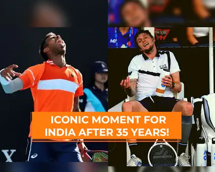 World number 137 Sumit Nagal knocks out World number 27 in first round of Australian Open 2024