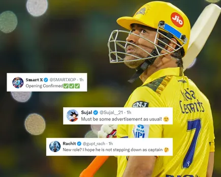 'Ad krne ka tarika thoda kezual hai' - Fans react as MS Dhoni set to don 'new role' in new IPL season