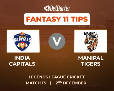 IC vs MNT Dream11 Prediction, Fantasy Cricket Tips, Today's Playing 11 and Pitch Report for Legends League Cricket 2023, Match 13
