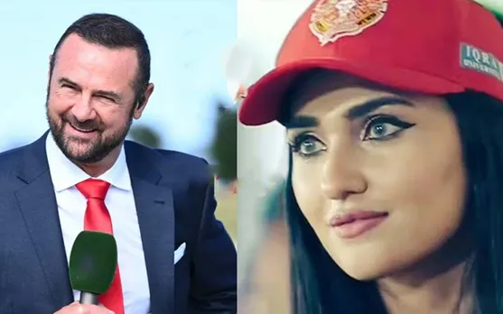 WATCH: Simon Doull's priceless reaction when Hasan Ali's wife appeared on big screen