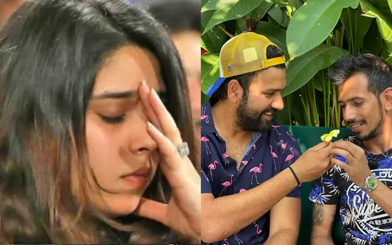 'Yuzi bhai sus behaviour' - Fans react as Yuzvendra Chahal and Ritika Sajdeh involve in friendly Twitter banter on Rohit Sharma's birthday