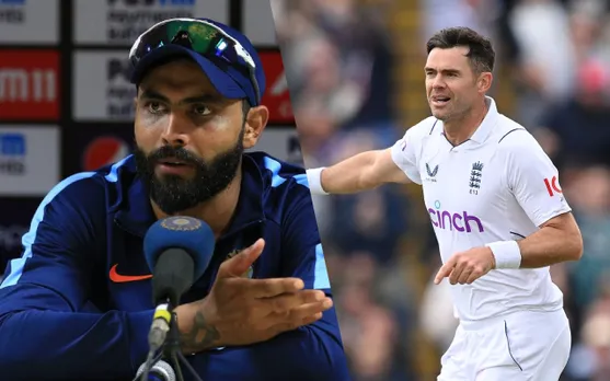 Ravindra Jadeja comes up with a befitting reply to James Anderson's ‘He can bat like a proper batter now’ remark