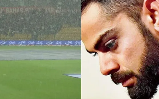 'Chlo guys next season milenge' - Fans react  as weather conditions go worse in Bengaluru ahead of all-important RCB vs GT clash